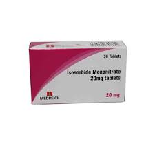 ISOSORBIDE 20MG 10 TAB