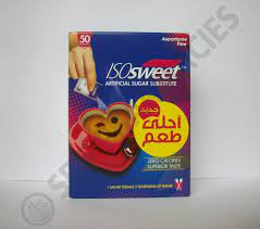 ISOSWEET 50 SACHETS 1 GM