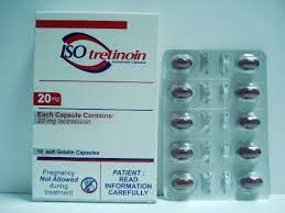 ISOTRETINOIN 20MG 10 SOFT GELATIN CAPS