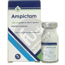 AMPICTAM 1500MG VIAL FOR I.V./I.M. INJ