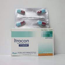 ITRACON 100MG 4 CAPS