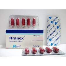 ITRANOX 100 MG 15 CAPS