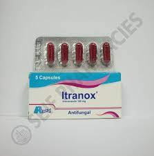 ITRANOX 100 MG 5 CAPS