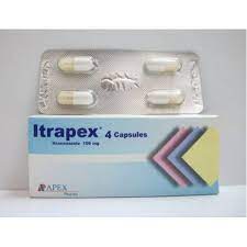 ITRAPEX 100MG 4 CAPS