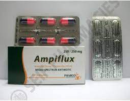 AMPIFLUX 500 MG 12 CAPS