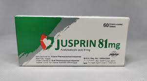 JUSPRIN 81 MG 60 E.C.TABS