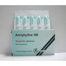 AMRIPHYLLINE 100MG 5 SUPP