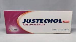 JUSTECHOL 20 MG 14 F.C. TABS