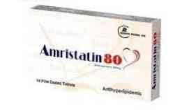 AMRISTATIN 80MG 10 F.C. TAB