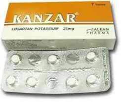 KANZAR 25MG 7 F.C.TAB