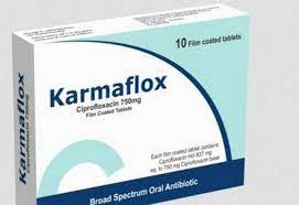 KARMAFLOX 750 MG 10 F.C. TAB