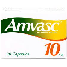 AMVASC 10MG 30 CAPS