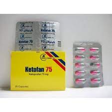 KETOFAN 75 MG 30 CAPS