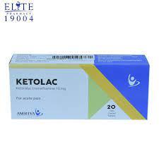 KETOLAC 10 MG 20 TABS