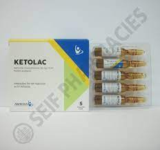 KETOLAC 30MG/2ML 5 AMP. FOR I.M./I.V. INF