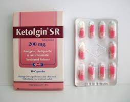 KETOLGIN SR 200 MG 10 CAPS