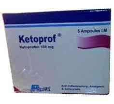 KETOPROF 100MG/2ML 5 I.M AMPS