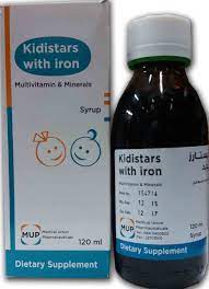 KIDISTARS WITH IRON SYRUP 120 ML