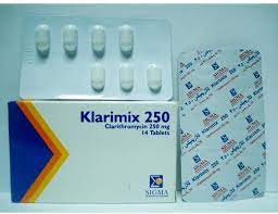 KLARIMIX 250 MG 14 TAB