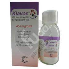 KLAVOX 457MG/5ML SUSP. 70ML