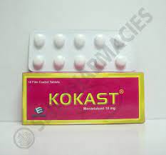 KOKAST 10 MG 10 F.C.TABS