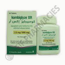 KOMBIGLYZE XR 2.5/1000 MG 60 TABLETS