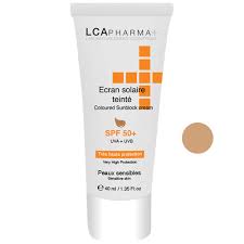 LCA SUNBLOCK SPF 50+ TINTED CREAM 40 ML