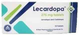 LECARDOPA 275 MG 10 TABS