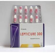 LEPTICURE 300 MG 10 CAPS