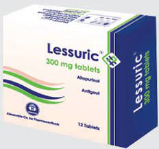 LESSURIC 300MG 12 TAB