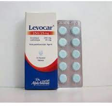 LEVOCAR 250/25 MG 30 TAB