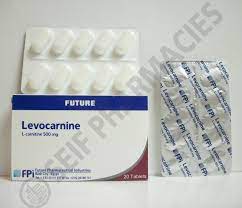 LEVOCARNINE 500MG 20 TAB