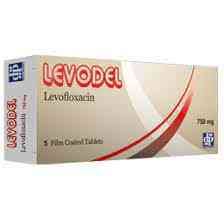 LEVODEL 750 MG 5 F.C.TABS