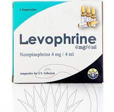 LEVOPHRINE 4MG/4ML I.V 5 AMP