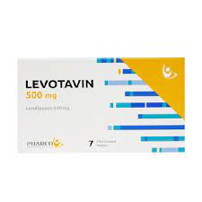 LEVOTAVIN 500 MG 7 F.C.TABS